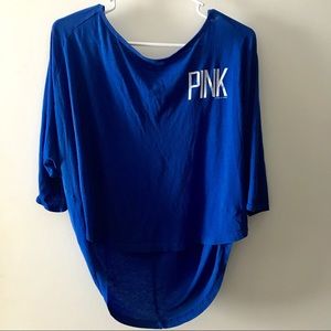 Off Shoulder PINK top 💙 Size XS 💙 Oversized